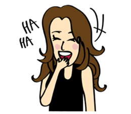 Happy Busy Girls sticker #3457165