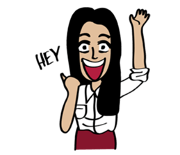 Happy Busy Girls sticker #3457168