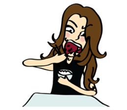 Happy Busy Girls sticker #3457171