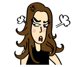 Happy Busy Girls sticker #3457175