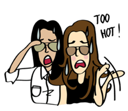 Happy Busy Girls sticker #3457182
