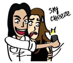 Happy Busy Girls sticker #3457183