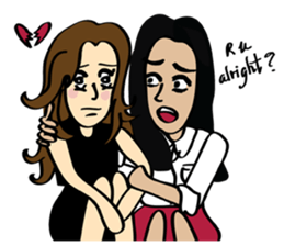 Happy Busy Girls sticker #3457184