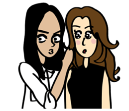 Happy Busy Girls sticker #3457185