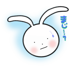 Slim rabbit stickers sticker #3457451