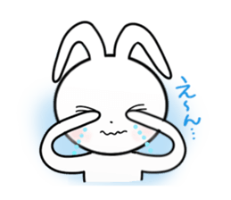 Slim rabbit stickers sticker #3457458