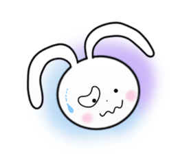 Slim rabbit stickers sticker #3457462
