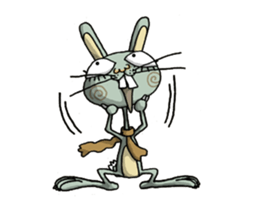 ELEGANT KIIMO Rabbit 1 sticker #3457594