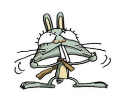ELEGANT KIIMO Rabbit 1 sticker #3457597