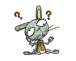 ELEGANT KIIMO Rabbit 1 sticker #3457598