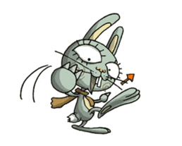 ELEGANT KIIMO Rabbit 1 sticker #3457599