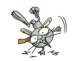 ELEGANT KIIMO Rabbit 1 sticker #3457601