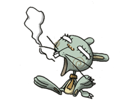 ELEGANT KIIMO Rabbit 1 sticker #3457602