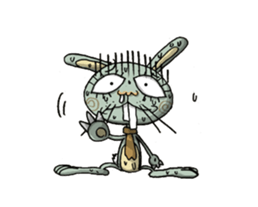 ELEGANT KIIMO Rabbit 1 sticker #3457604