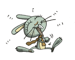 ELEGANT KIIMO Rabbit 1 sticker #3457605