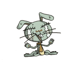 ELEGANT KIIMO Rabbit 1 sticker #3457608