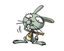 ELEGANT KIIMO Rabbit 1 sticker #3457610