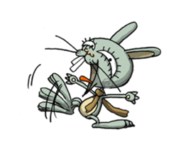 ELEGANT KIIMO Rabbit 1 sticker #3457611