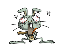 ELEGANT KIIMO Rabbit 1 sticker #3457613