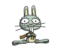 ELEGANT KIIMO Rabbit 1 sticker #3457616