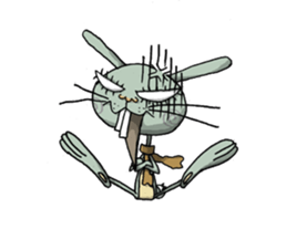 ELEGANT KIIMO Rabbit 1 sticker #3457622