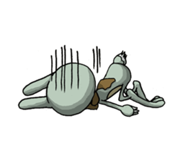 ELEGANT KIIMO Rabbit 1 sticker #3457623