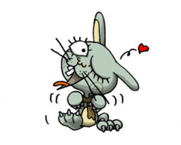ELEGANT KIIMO Rabbit 1 sticker #3457630