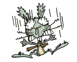 ELEGANT KIIMO Rabbit 1 sticker #3457632