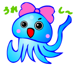 Kawaii Jellyfish sticker #3457758
