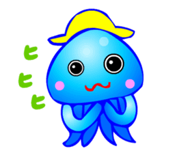 Kawaii Jellyfish sticker #3457767