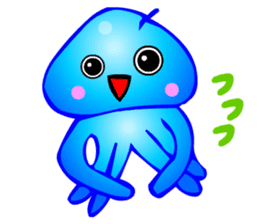 Kawaii Jellyfish sticker #3457768