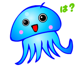 Kawaii Jellyfish sticker #3457769