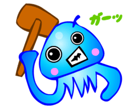 Kawaii Jellyfish sticker #3457776