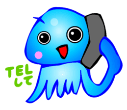 Kawaii Jellyfish sticker #3457778