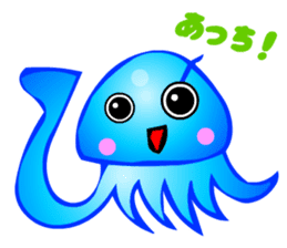 Kawaii Jellyfish sticker #3457783