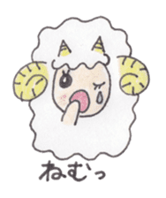 Sheep of the sheep world sticker #3458118