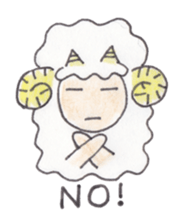 Sheep of the sheep world sticker #3458122