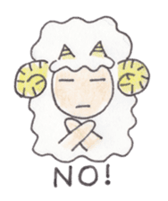 Sheep of the sheep world sticker #3458122