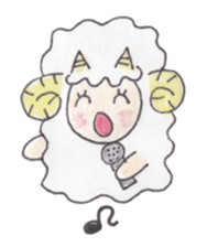 Sheep of the sheep world sticker #3458126