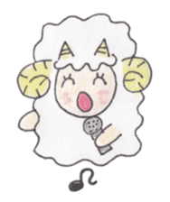 Sheep of the sheep world sticker #3458126