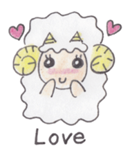 Sheep of the sheep world sticker #3458127