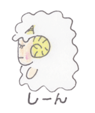 Sheep of the sheep world sticker #3458137