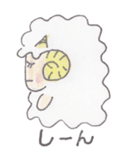 Sheep of the sheep world sticker #3458137