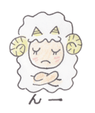 Sheep of the sheep world sticker #3458150