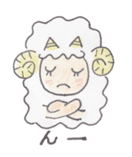 Sheep of the sheep world sticker #3458150