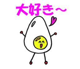 yudetamako sticker #3458347