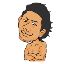 MUSCLE GREAT SATAN! sticker #3458460