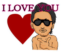 MUSCLE GREAT SATAN! sticker #3458464