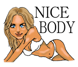 MUSCLE GREAT SATAN! sticker #3458465