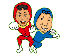 MUSCLE GREAT SATAN! sticker #3458468